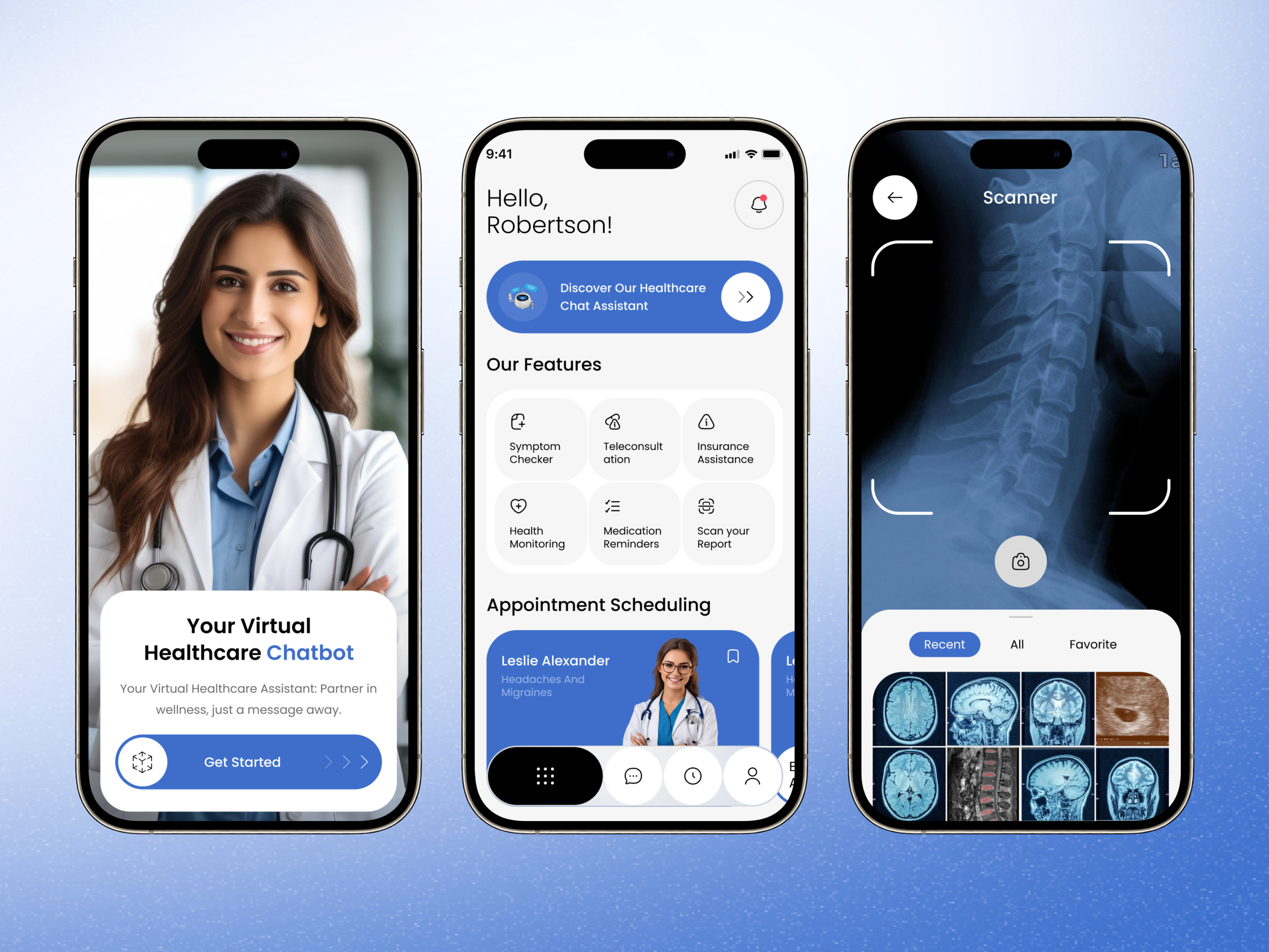 CareBot - AI Healthcare Chatbot UI ai assistant ai chatbot app appdesign artificial intelligence chatbot doctor app graphic design health health app health industry healthcare ai healthcare ai app healthcare app healthcare chatbot medical medical app patient telehealth ai telehealth app uiux