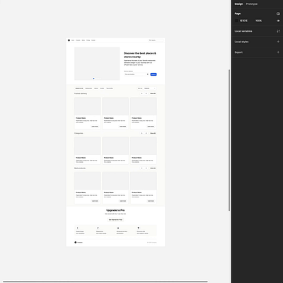 Responsive eCommerce Dashboard with Figma branding design design system figma interface ui ui kit ux