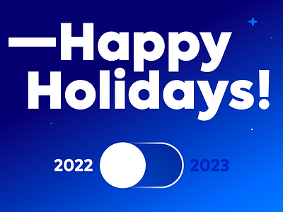 Happy Holidays - Animated Banner animated gif animation banner graphic design marketing