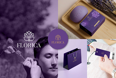 Brand Style Of "FLORICA" beautybrand brandlogo