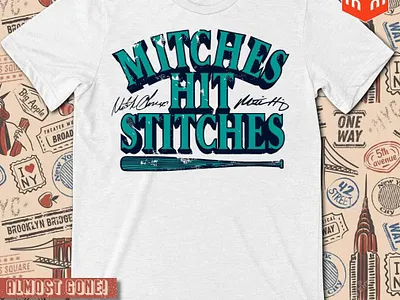Mitches Hit Stitches Mitch Haniger And Mitch Garver signatures t
