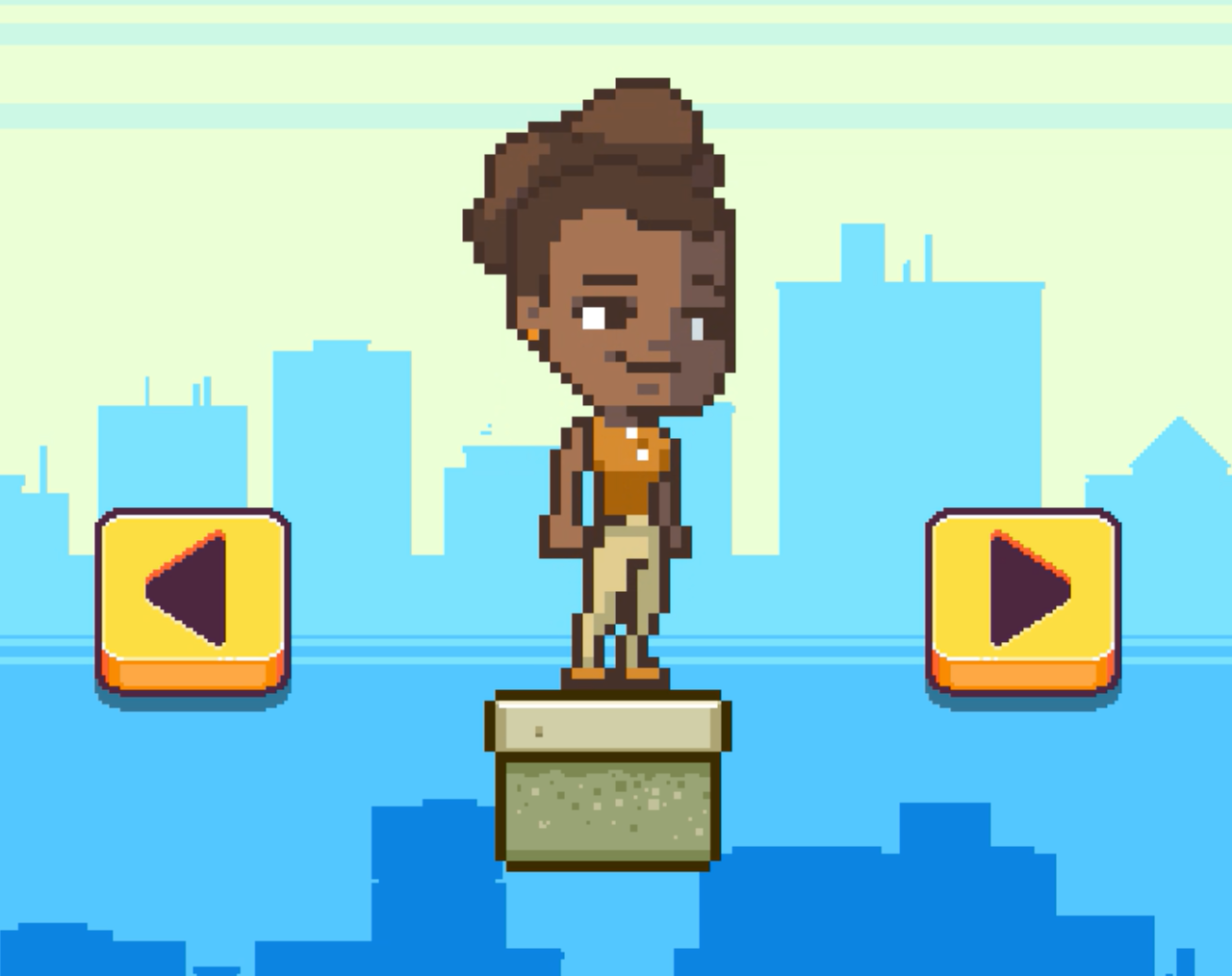 Character select animation character character animation character art character design character select design game art game screen idle illustration pixel pixel art pixelart ui video game