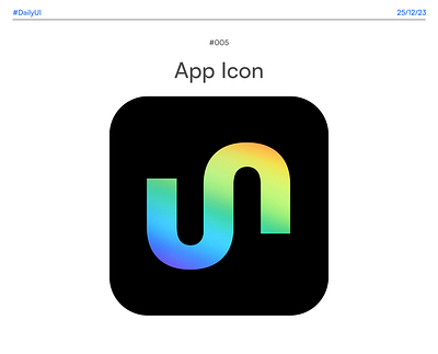 App Icon 3d branding dailyui logo ui