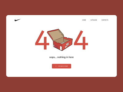 404 page for sport shop 404 page design design concept figma landing nike photoshop sport sport shop uxui design web design