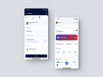 HDFC App Re-designed✨ app bank banking fintech ui ux