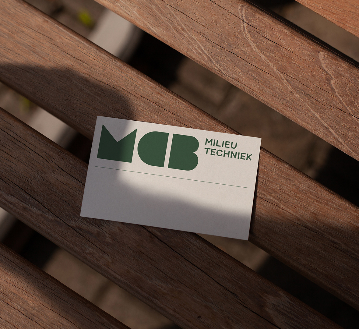 MCB Milieutechniek brand identity