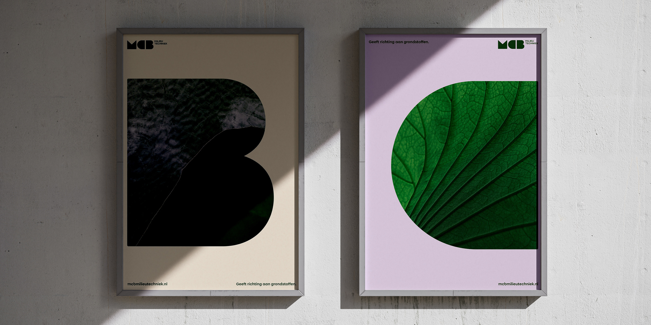 MCB Milieutechniek brand identity