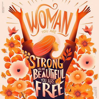 Woman your are ... graphic design illustration women