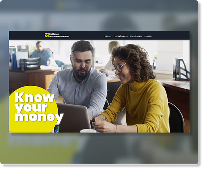 Native ad landing page