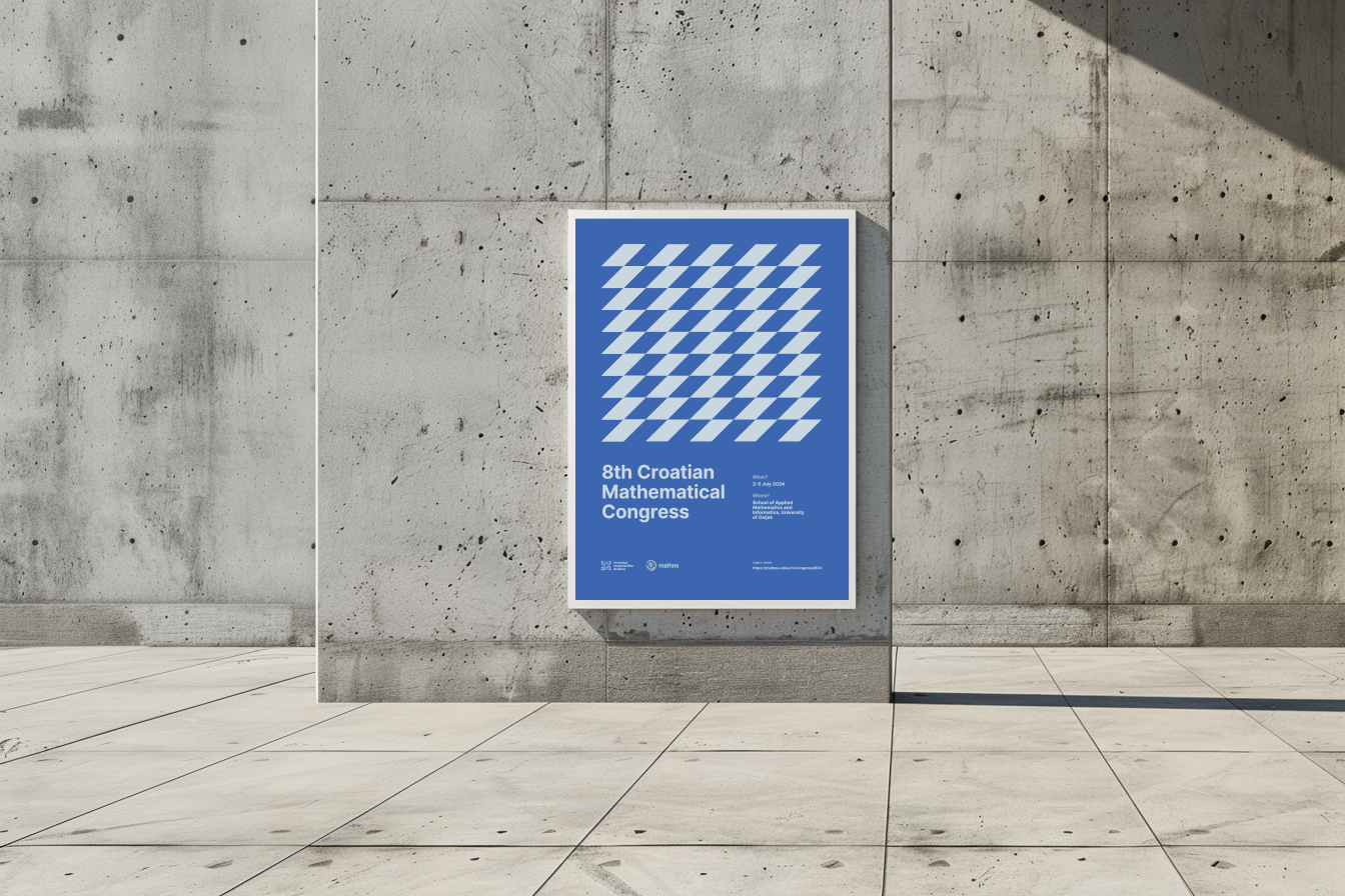 Poster Design - Mathos branding poster typography