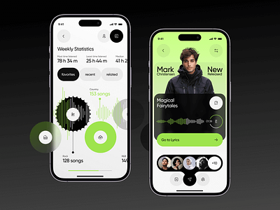 Music Magic - Mobile App Concept inspiration