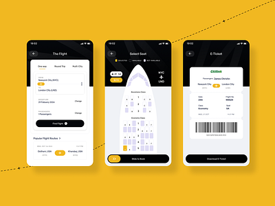 Flight Tickets Booking Mobile App flight flightbooking flightdeals travelapp ui userexperience ux