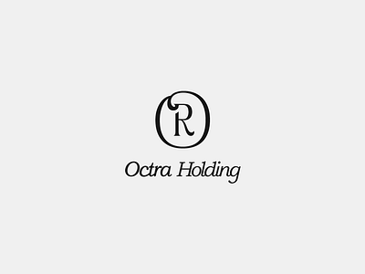Octra Holding branding business holding logo or
