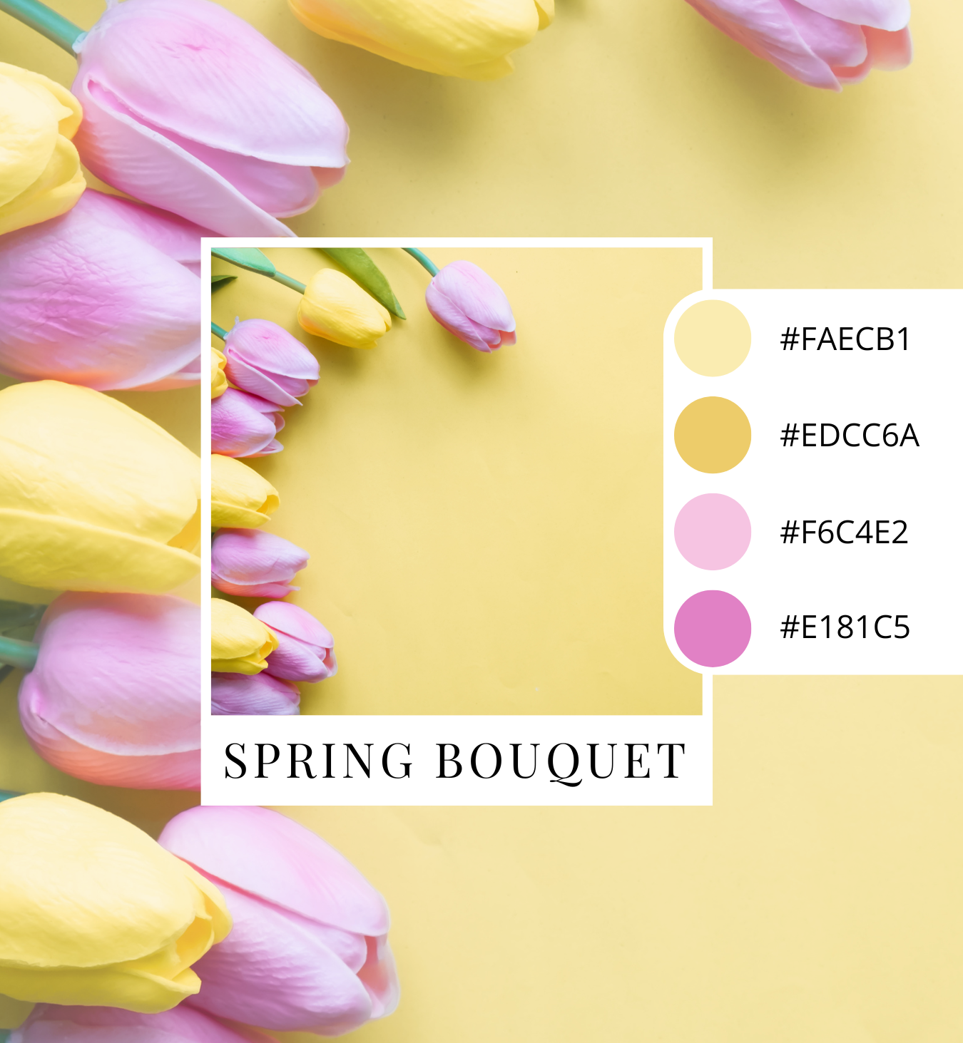 Springtime Branding Color Palette Inspiration by The Creatives Desk on ...