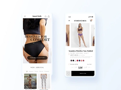 Jockey Ecommerce App design ecommerce mobile app ui ux