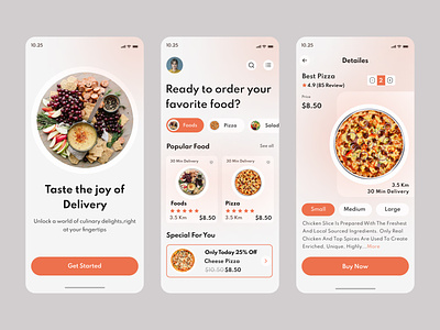 Food Delivery Mobile Apps apps apps design food food apps food mobile apps fooddelivery foodonline foodorder foodsale kitchenincubator logo ui uiux voucher