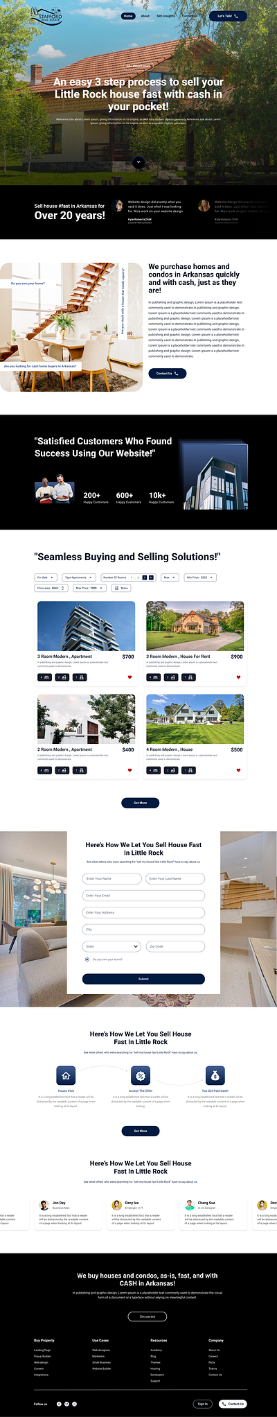 Real Estate Website branding graphic design landing page trending design ui ui design trending design