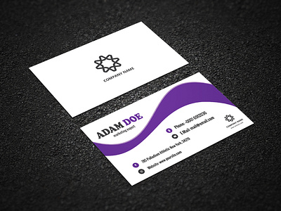 Business Card Design. branding design graphic design illustration logo package social media poster design ui ux vector