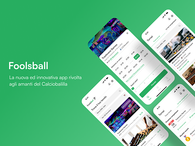 Foolsball - Mobile UI/UX design app app design booking app design foosball sports ui ui design uiux