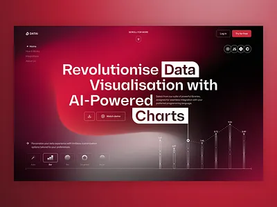 DATAi - AI Website ai arounda business design inspiration platform product design ui uiux user experience user interface userinterface ux web web app design web design web platform webdesign website website design