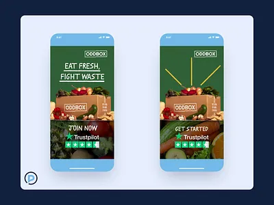 Odd is Good - Motion Posters animation branding graphic design motion graphics