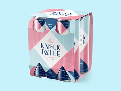 Knock Twice packaging design