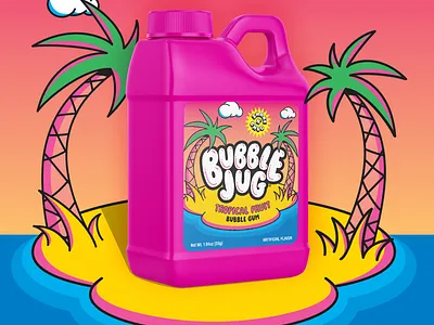 Bubble Jug packaging design