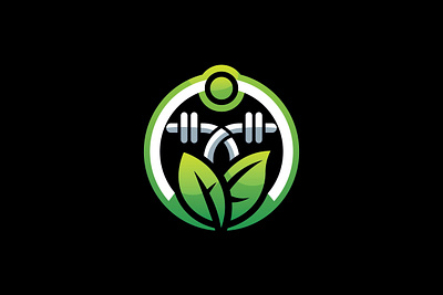 Eco Marbell logo barbell earth friendly eco friendly eco friendly gym fitness green green gym health natural nature organic