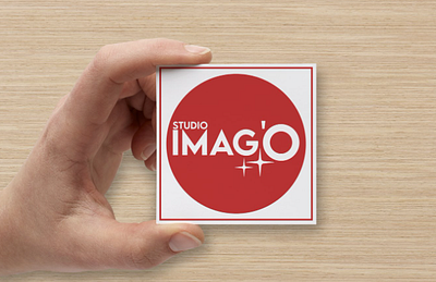 Carte de visite Studio Imago branding carte de visite graphic design logo