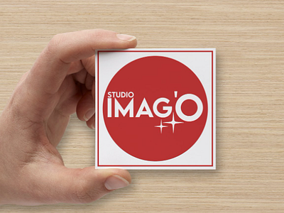 Carte de visite Studio Imago branding carte de visite graphic design logo
