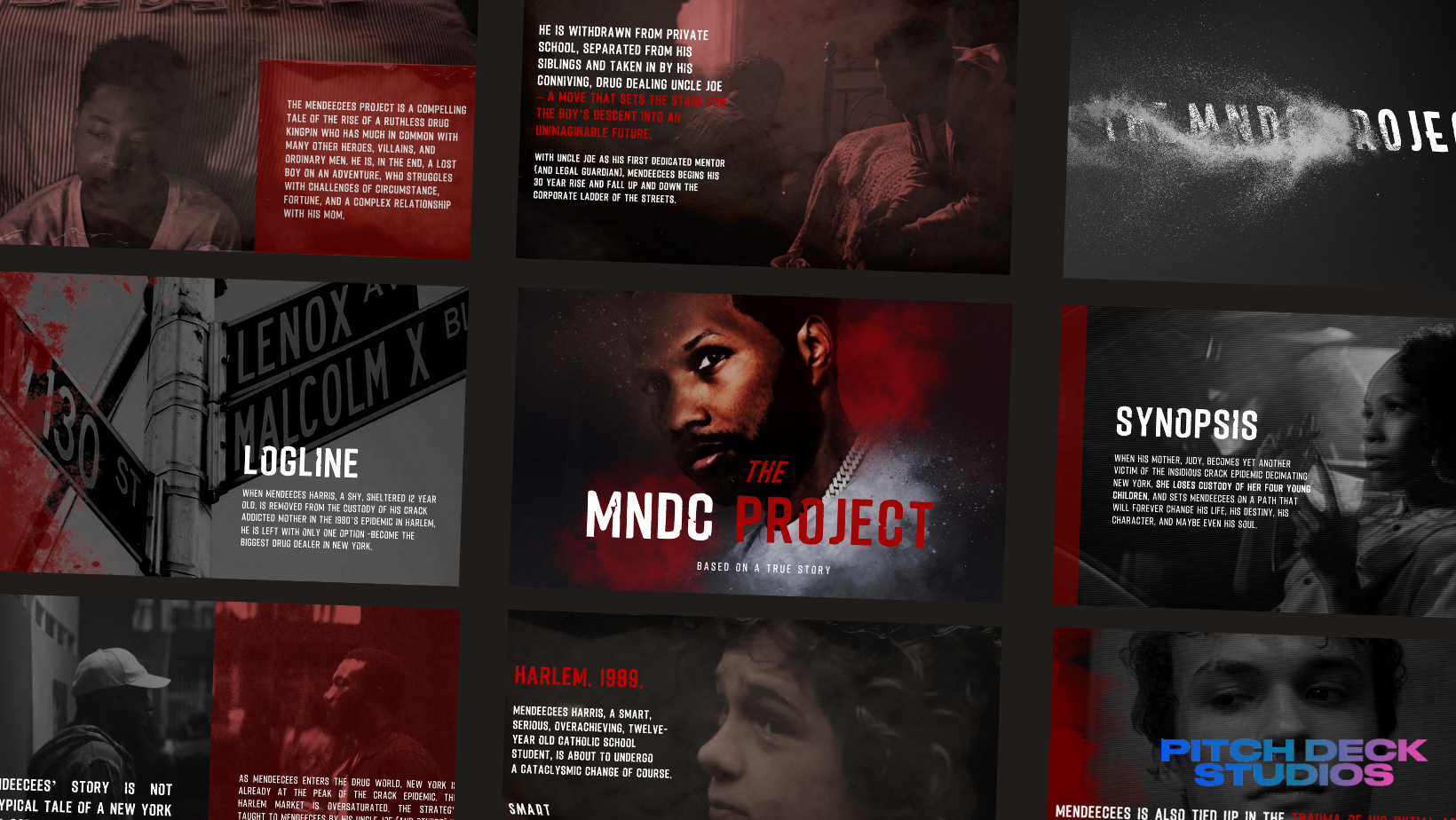 Example of Film Pitch Deck   Cinematic Style