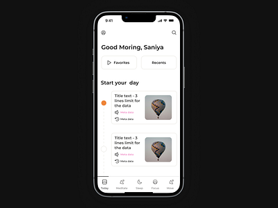 Headspace UI designs. design figma mobile design ui ui redesign uiux user interface