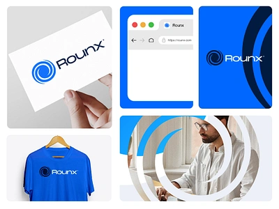 Rounx project (2021) 🔵🌌 abstract logo brand brand designer brand identity branding brands davor butorac dbworkplay design graphic design logo logo inspiration logomark logos logotype symbol visual identity