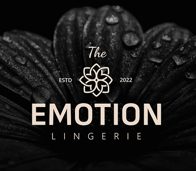 Emotion | Lingerie | Logotype branding graphic design logo