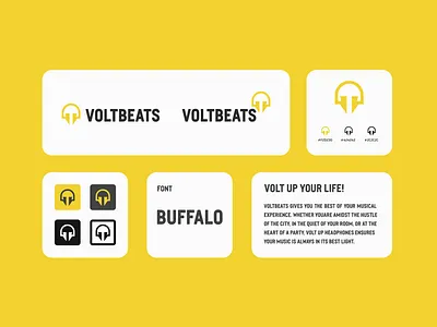 Voltbeats - Brand Identity brand branding graphic design logo