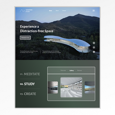 Conjecture 004: Jiunvfeng Study Website Design design tone design ui ui design website design