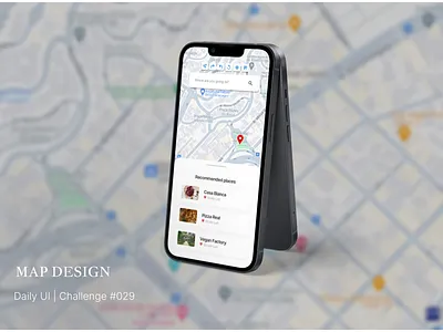 #029 | Map Design challenge daily ui dailyui design minimalist simple ui