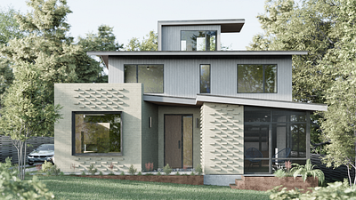 Clarksville abode arch architecture archviz blender cycles design dwell home house render visualization