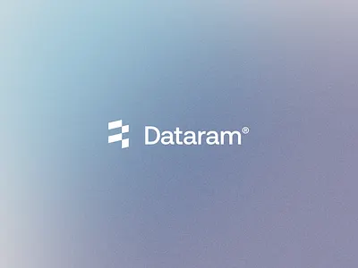 Dataram Logotype animation branding design identity logo logotype ui ux visual visual identity