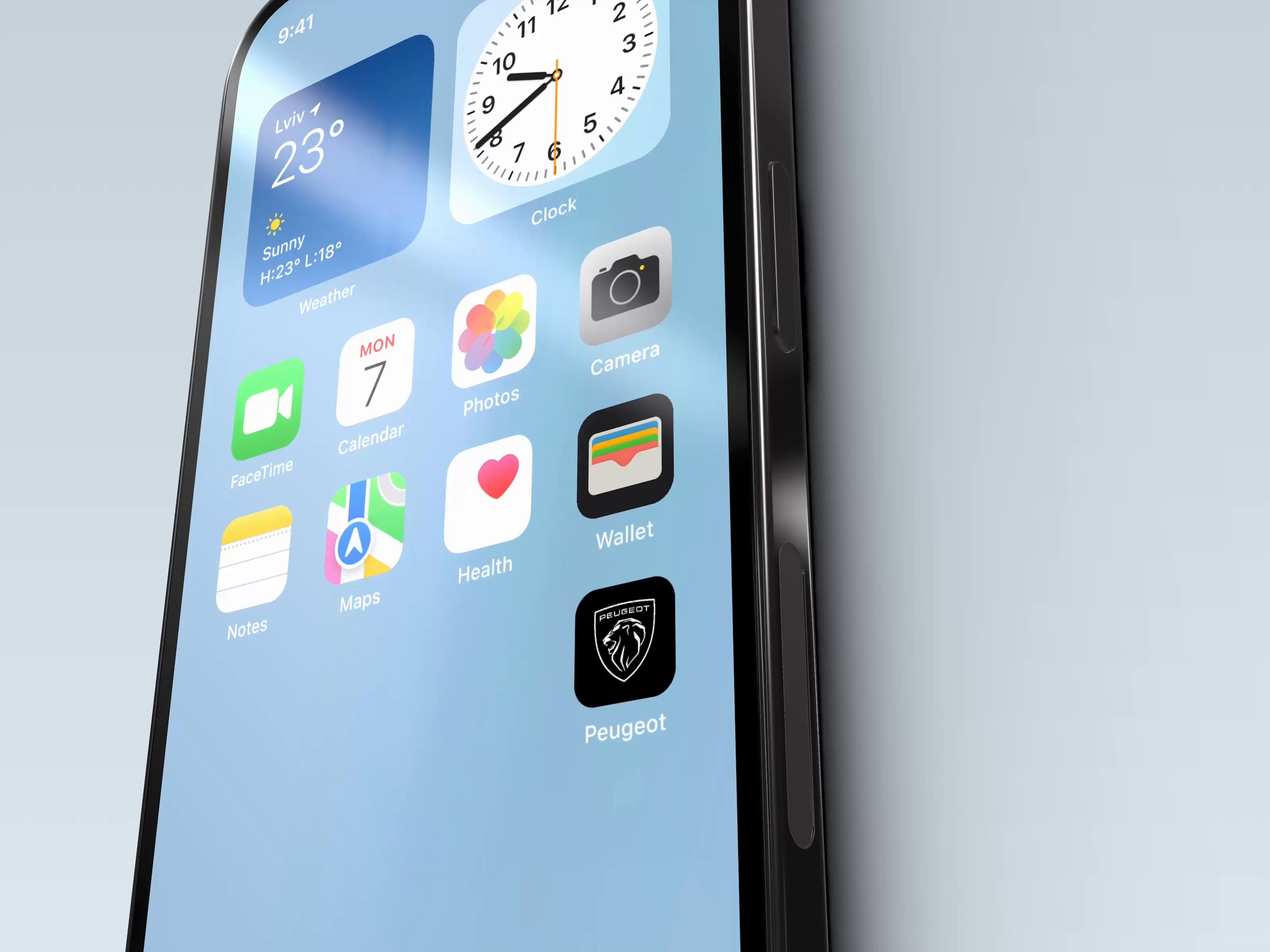 Example of MyPeugeot App Redesign Concept: Part #2