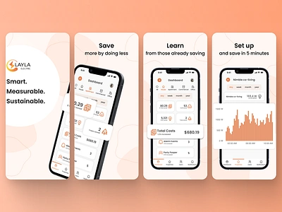 App preview for AppStore & GooglePlay LaylaElectric app app design app preview app preview google play appstore appstore app preview googleplay graphic design ui user interface