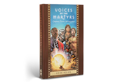 Voices of the Martyrs Graphic Novel book cover design design illustration illustrator indesign photoshop vector