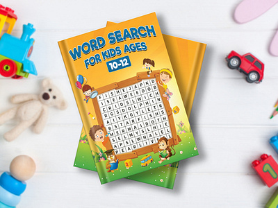 Word Search for Kids Ages 10-12 3d mockup book art book cover book cover art book cover design book cover mockup book design book illustration children book cover creative book cover ebook ebook cover epic book covers epic bookcovers graphic design kids book cover kindle book cover paperback cover professional book cover word search for kids