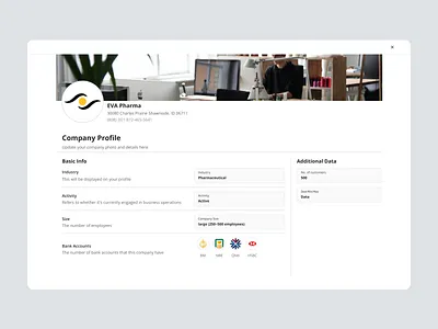 Business Hub-Company Profile businessbanking businesshub companyprofile corporatebanking digitaltransformation ecosystem platformdesign profiledesign saas uidesign uxdesign
