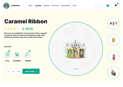 Sweet Caramel branding graphic design logo ui