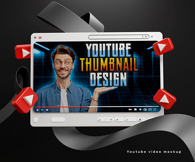 Professional Youtube video thumbnail design abstract banner branding cover design elegant eye cathing graphic design illustration minimal modern thumbnail thumbnails trend ui vector youtube