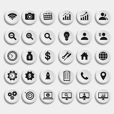 Business moern icon black icon business business icon design elegant element finance icon icon set icons logo modern page promotion set simple symbol trend vector webpage