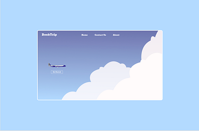 Travel Website Landing Page UI Design branding ui