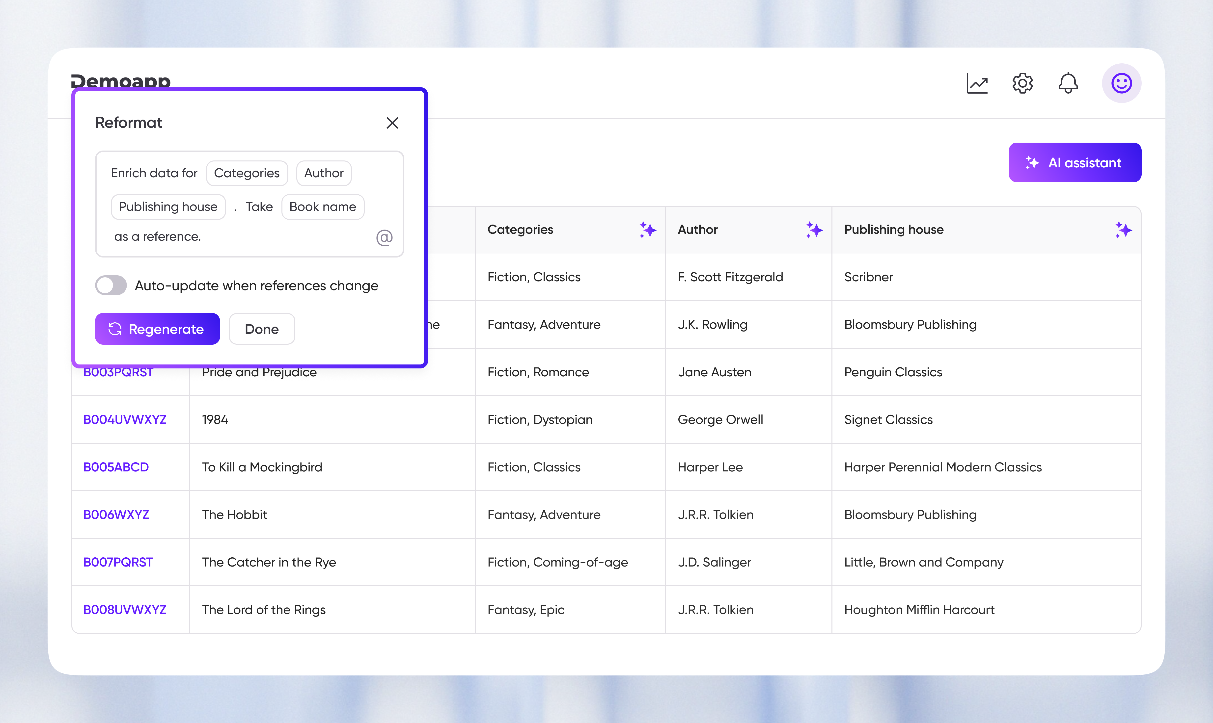The future of B2B SaaS UX: Autofill suggestions for data product by ...