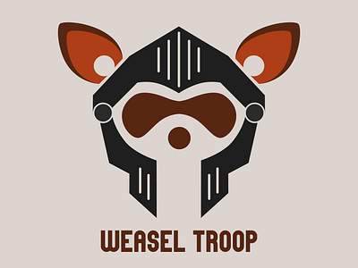 Weasel Troop branding design graphic design illustration logo vector
